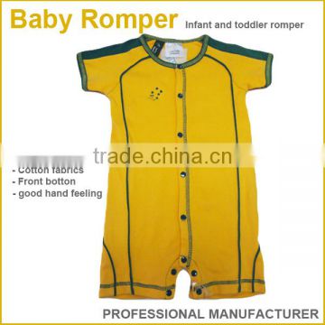 Baby Clothes Toddler Rompers wholesale organic cotton Infant Baby Rompers