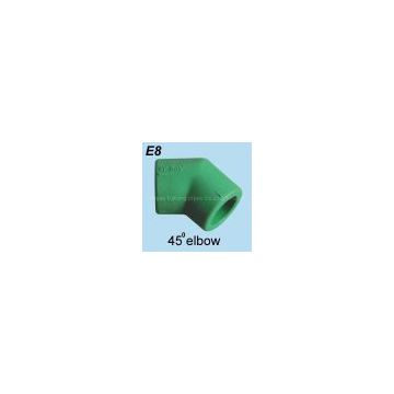 PPR fittings 45 elbow