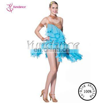 2015 Latest online Latin dance dress cheap for women L-11315
