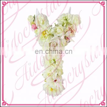 Aidocrystal Home Decor Decoration Birthday Floral White Letters Alphabet For Wedding