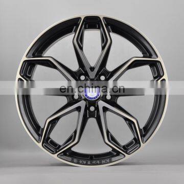 18*8.5j et 35 black aluminum alloy wheel car wheel with good quality