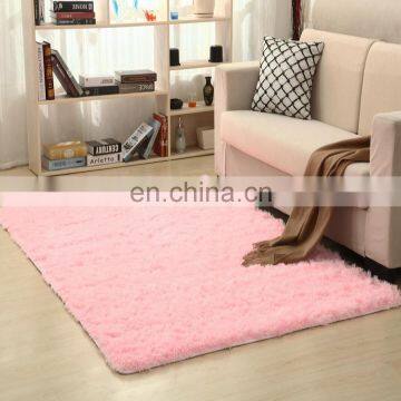 Household modern bedroom shaggy long pile rug carpet shaggy