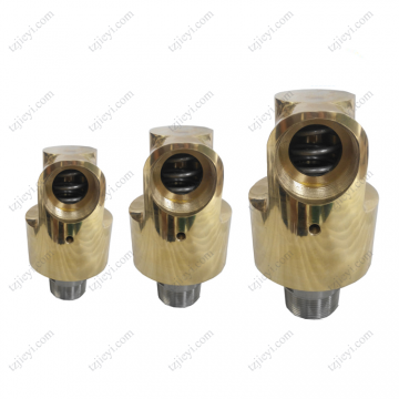BSP thread connection high quality high speed rotary union for cooling water, hydraulic oil, air