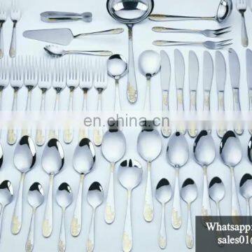 spoons and forks set stainless steel cutlery