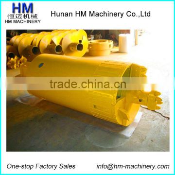 Single Cut Rock Drilling Bucket For Bauer Rotary Drilling Rig
