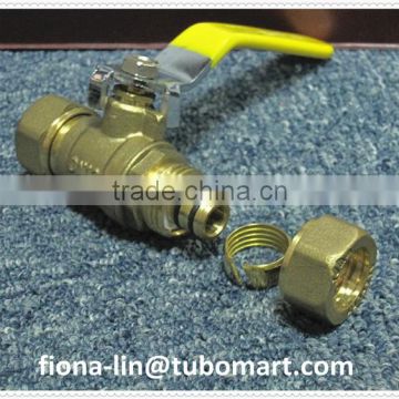 high quality ball valve with iron handle for gas pipes