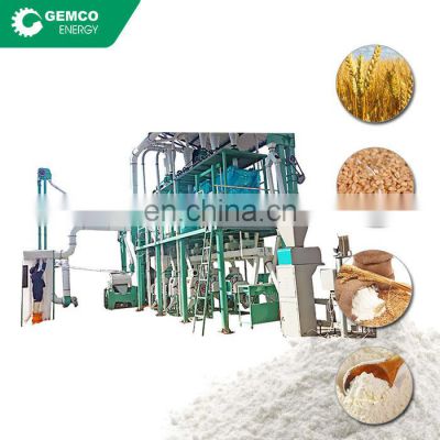 New modern design technology wheat flour mill plant