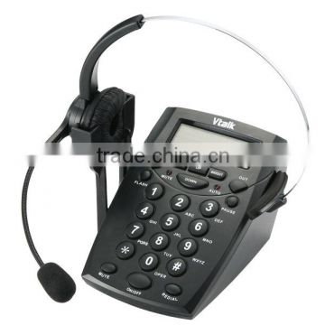Office cheap price headset phone with caller id