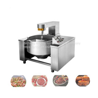 Stainless steel kitchen use corn and porridge jacketed cook kettle