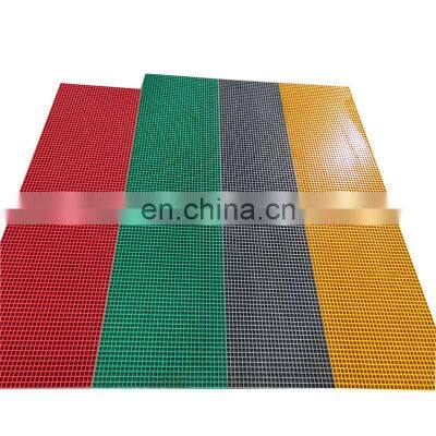 High Strength Durable  GRP/FRP Molded  Mesh Walkway Floor grating Plastic Fiberglass Anti-slip Grate