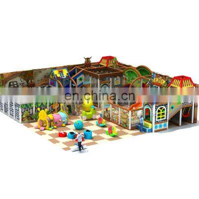 China professional supplier customized cartoon high quality children's play slide indoor playground equipment