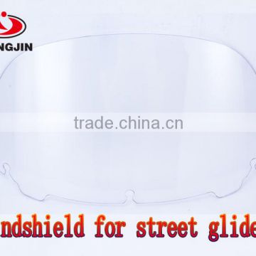 Clear transparent Windshield Windscreen for Harley Touring FLHT FLHX 2014-up
