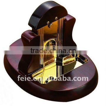 Table-top Cigar V Cutter Brown Color / luxury