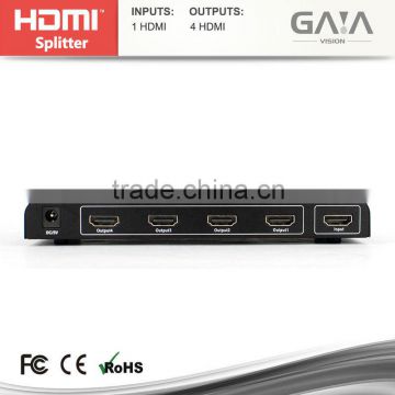 1x4 HDMI Splitter Switch 1 in 4 out 3D 4K