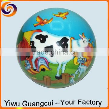 Promotional Colorful cartoon logo print cow car custom stress ball