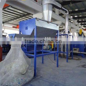 China promotion professional Waste pp pe Plastic pet bottle recycling machine