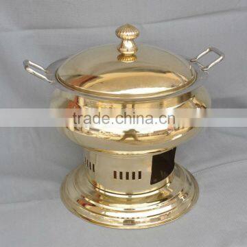 Brass Cheffing Dish, Wedding & Party utensils, food serving dish, hot keeping dish, Catering item, Hotel & Restaurant utensils