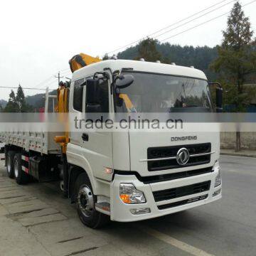 10T Dongfeng 260HP 6x4 EQ5250JSQZ Truck Crane