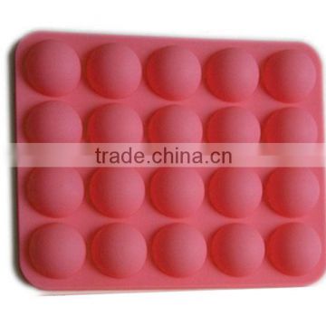 Multifunctional silicone round mini cake mold with high quality