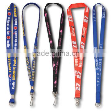 promotion gift lanyard with metal hook for wholesale