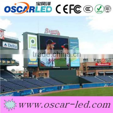 Best selling sports games led display panel billboard stadium football sports show DIP led full color display p10 led display