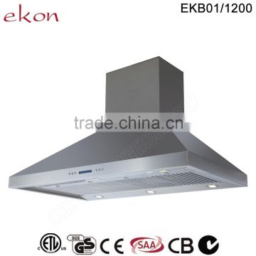 Outdoor Gas Grill Stainless Steel BBQ 120cm Range Hood
