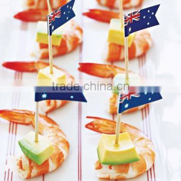 disposable bamboo party decorative food picks
