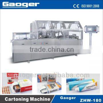 ZHW-180 Full Automatic cartoning machine,carton packing machine,carton making machine