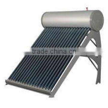 non pressure evacuated tube solar water heater export to Middle East,Iran,Iraq,Jordan,India