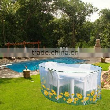durable dust PE painted transparent outdoor furniture waterproof cover