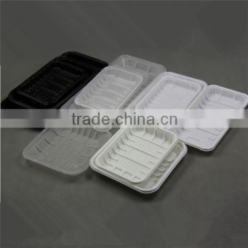PP plastic disposable food tray for fresh fruits or vegetables
