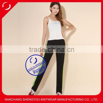 2015 customize spring casual jogger trouser yoga sports pants