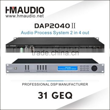 Professional Surround Audio Sound Processor Digital speaker management system DAP2040II