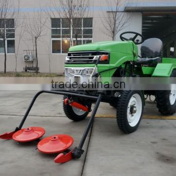 12hp small tractors with disc mower /grass cutter hot selling
