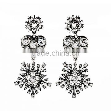 In stock 2016 Fashion Dangle Long Earring New Design Wholesale High quality Jewelry SKC1525