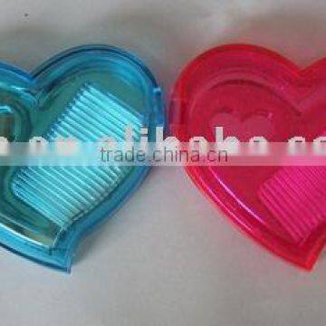 heart shape cosmetic mirror