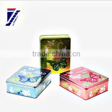 hot sale luxury perfume tin can for packing