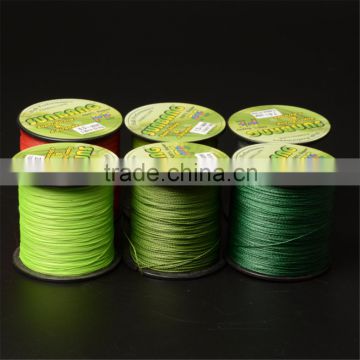 OEM available multi color braid fishing line,pe fishing line for entertainment