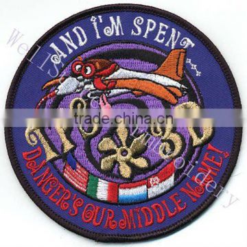 iron-on Embroidery patch/emblem/badge