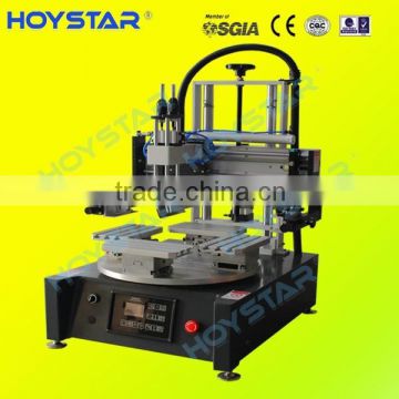 4 station rotary screen printing machine for ruler