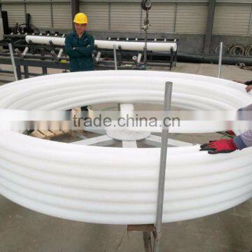 Promotional ISO4427 white /blue/ black HDPE plastic water supply pipe