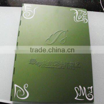 high quality hard cover A4 conference document folder /ring binder document folder