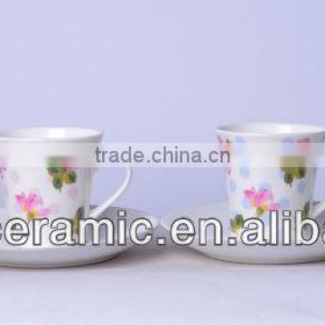 Ceramic Mugs and Saucers Wholesale Factory