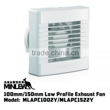 SAA 4-/6-inch window mounted full plastic bathroom exhaust fan