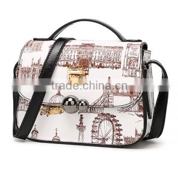 Fancy Design Digital Printed Shoulder Bag Handbag