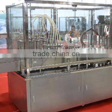 Automatic Dual track Filling Capping Machine