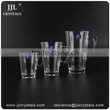 JJL CRYSTAL MUG JJL-2410-1 SERIES WATER TUMBLER MILK TEA COFFEE CUP DRINKING GLASS JUICE HIGH QUALITY