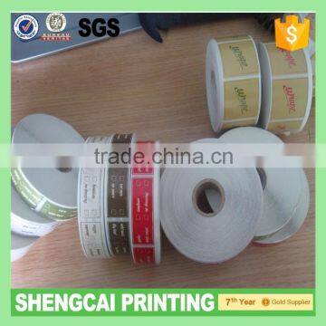 Cheap price paper roll sticker for bottle