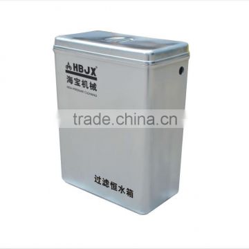 HBJX water tank with filtrating equipment