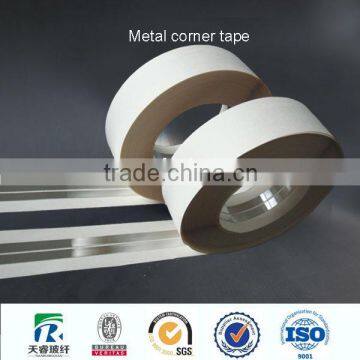 Flexible metal corner tape for interior and exterior wall building